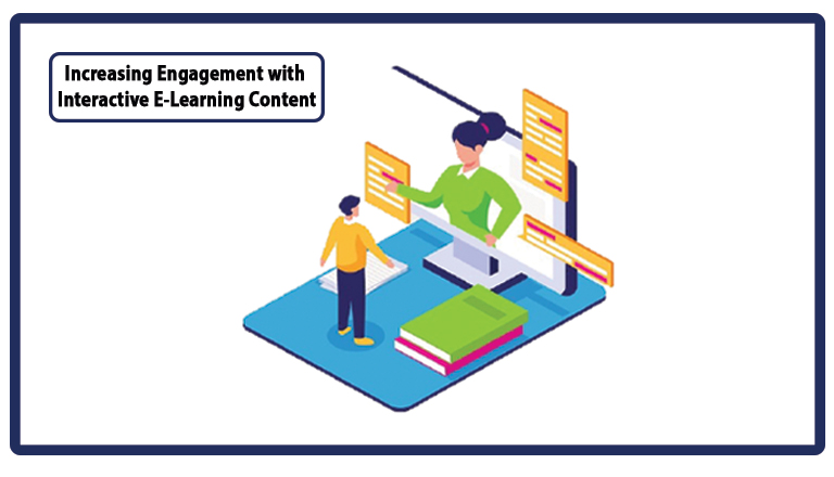 Increasing Engagement with Interactive E-Learning Content